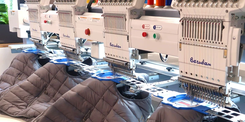 Atelier de broderie industrielle